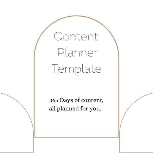 Content Planner Template