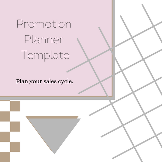 Promotion Planner Template